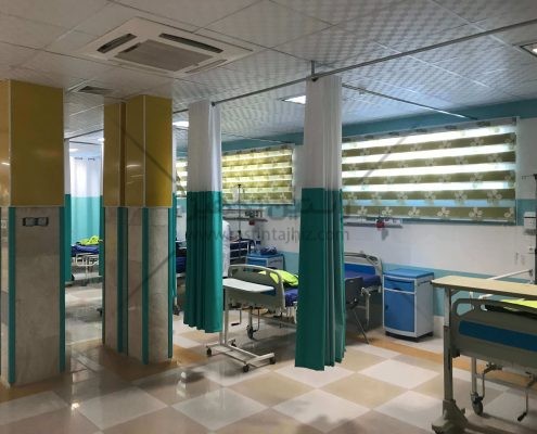 پرده بیمارستانی ساخت ایران